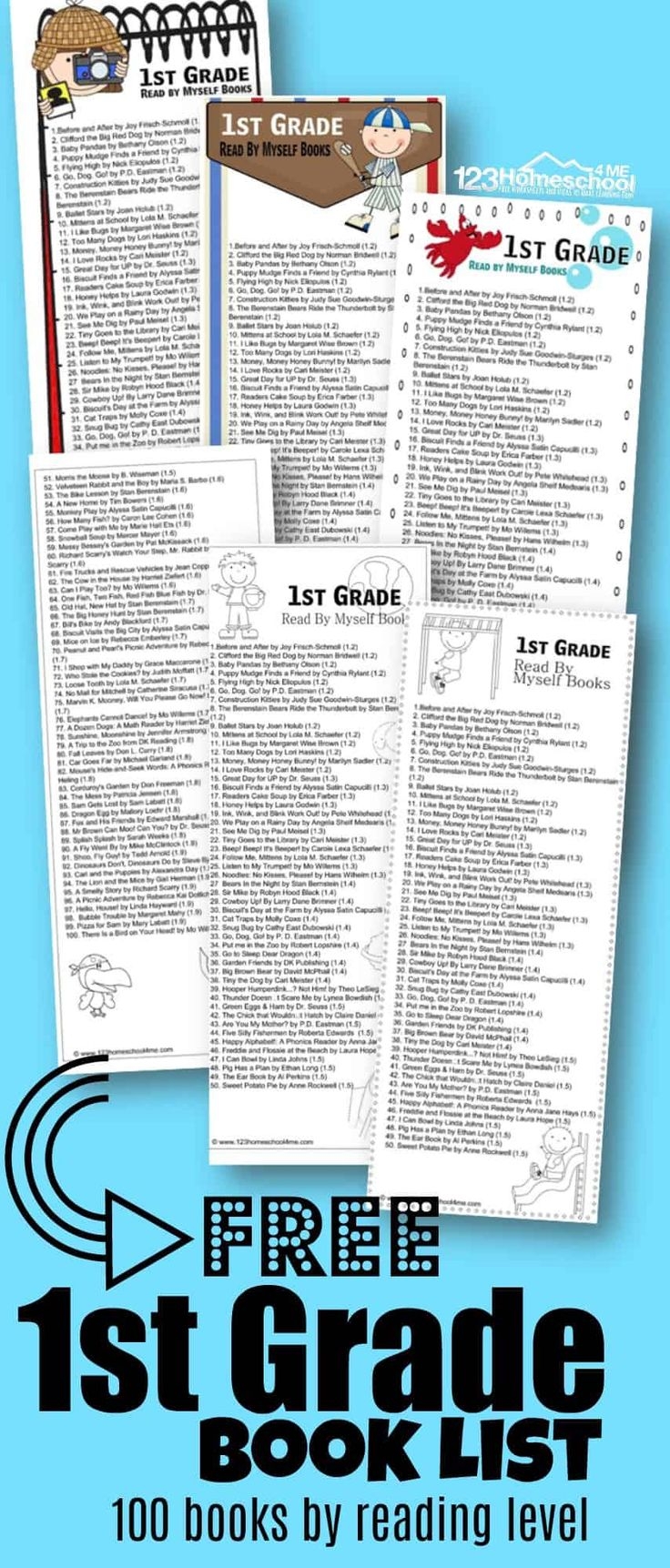 100 FUN 1st Grade Reading Level Books Free Printable Pdf Books For