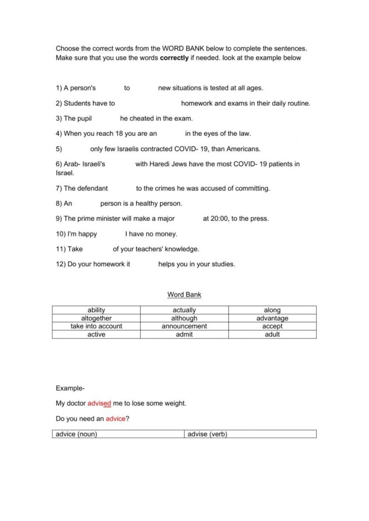10th Grade Vocabulary Worksheet Live Worksheets Worksheets Library