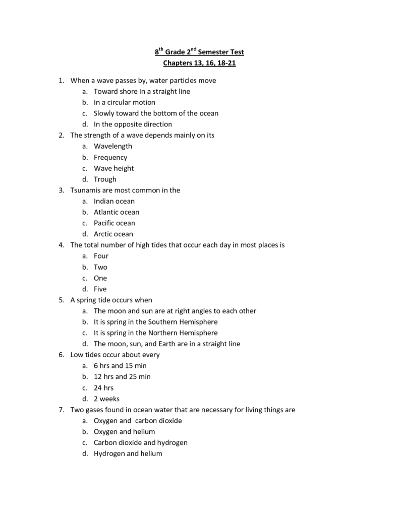 16 8th Grade History Worksheets Printable Free PDF At Worksheeto