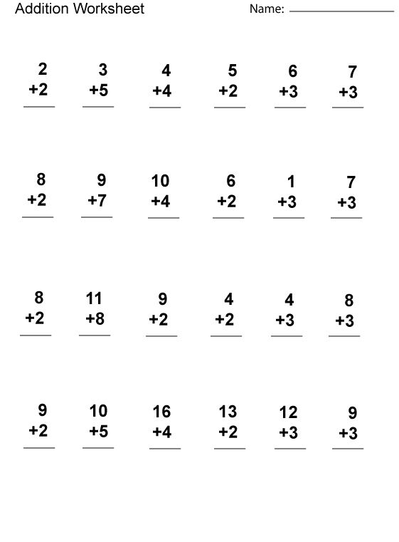 1st Grade Free Printable 1st Grade Minute Math Worksheets 1st Grade