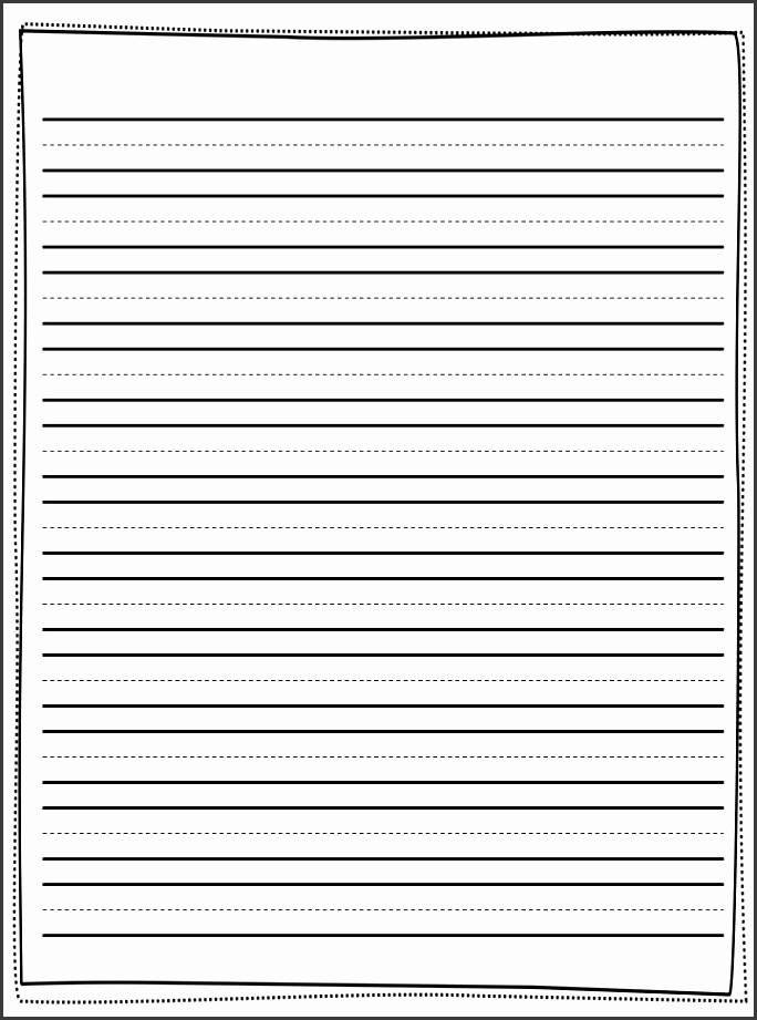 1st Grade Handwriting Paper Printable