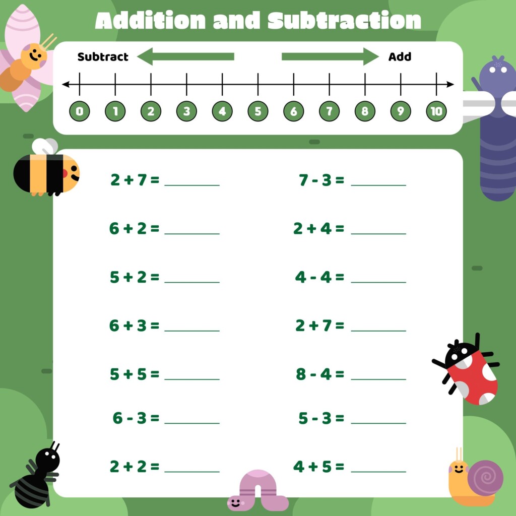 1st Grade Number Line 10 Free PDF Printables Printablee