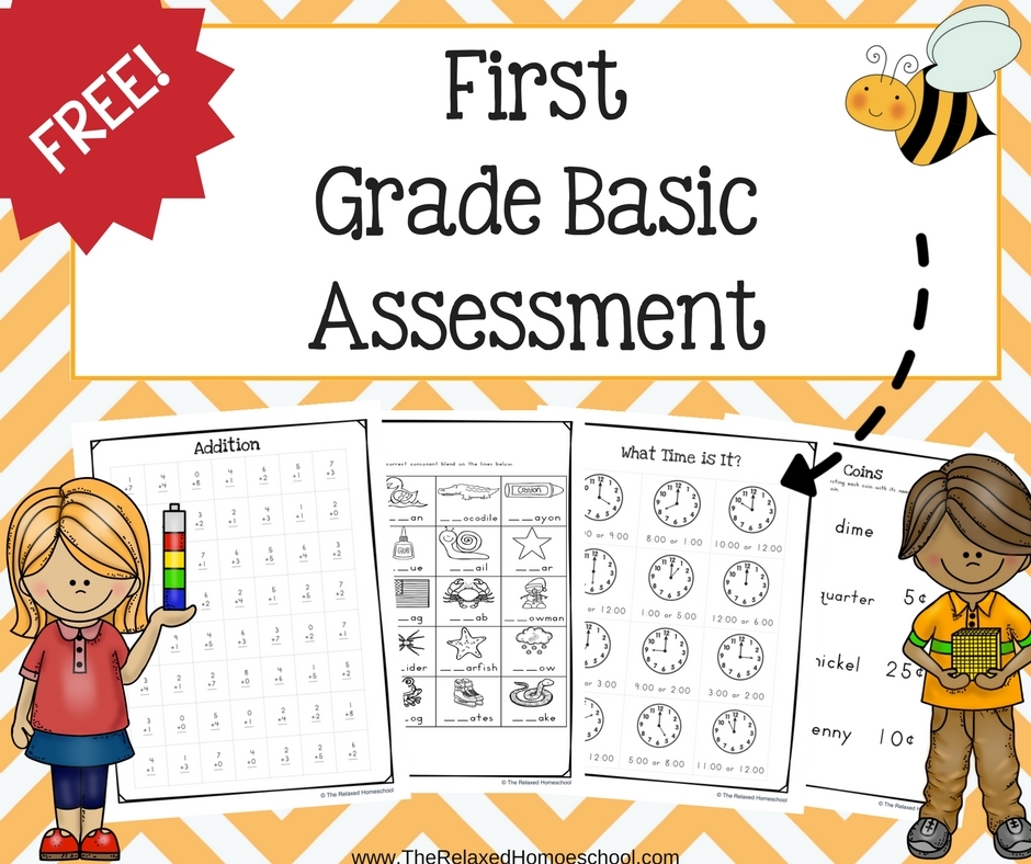 1st Grade Reading Assessment Test Printable Free Printable Worksheet