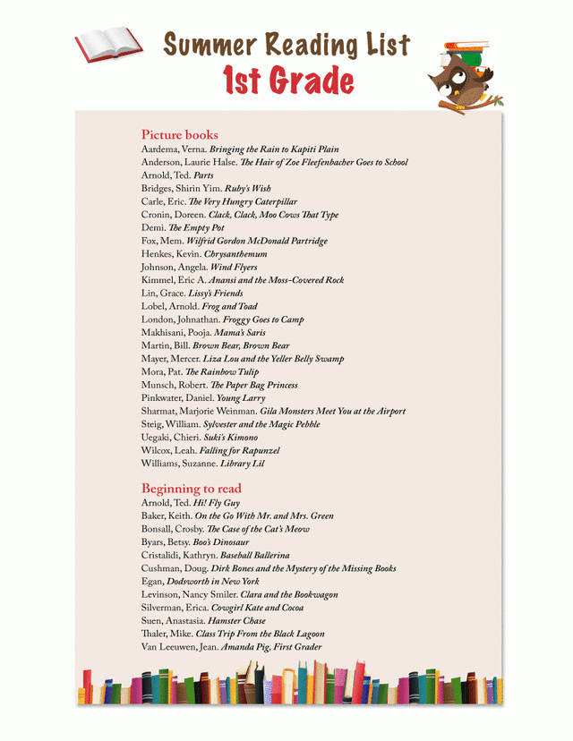 1St Grade Reading Books Printable