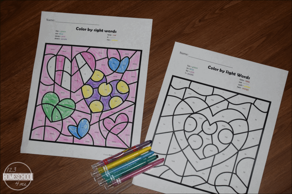 1St Grade Sight Words Printables Worksheets Printable Worksheets
