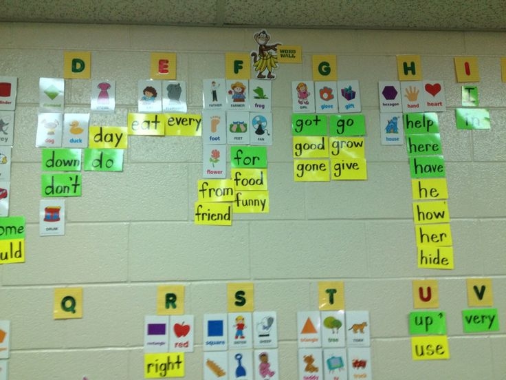 1st Grade Word Wall Word Wall Friends Funny Words