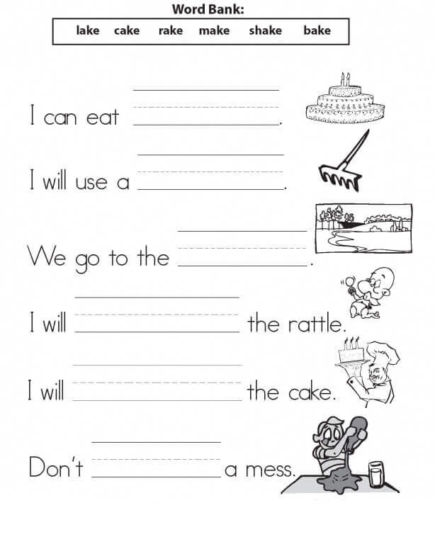 1st Grade Worksheets Printable Coloring Pages FREE