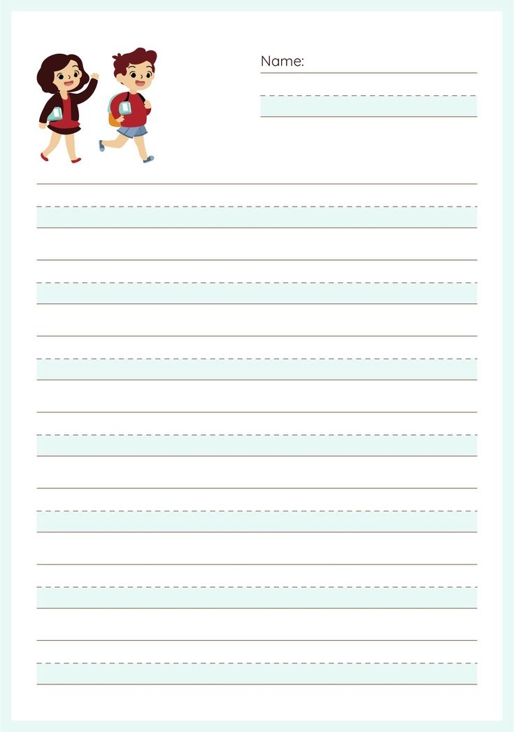 1st Grade Writing Paper 10 Free PDF Printables Printablee