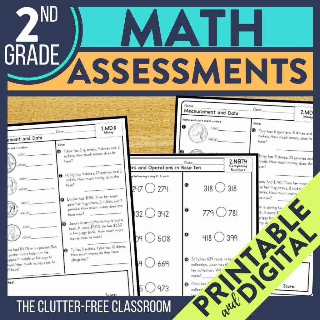 2nd Grade Assessment Test Printable Free Free Printable Templates