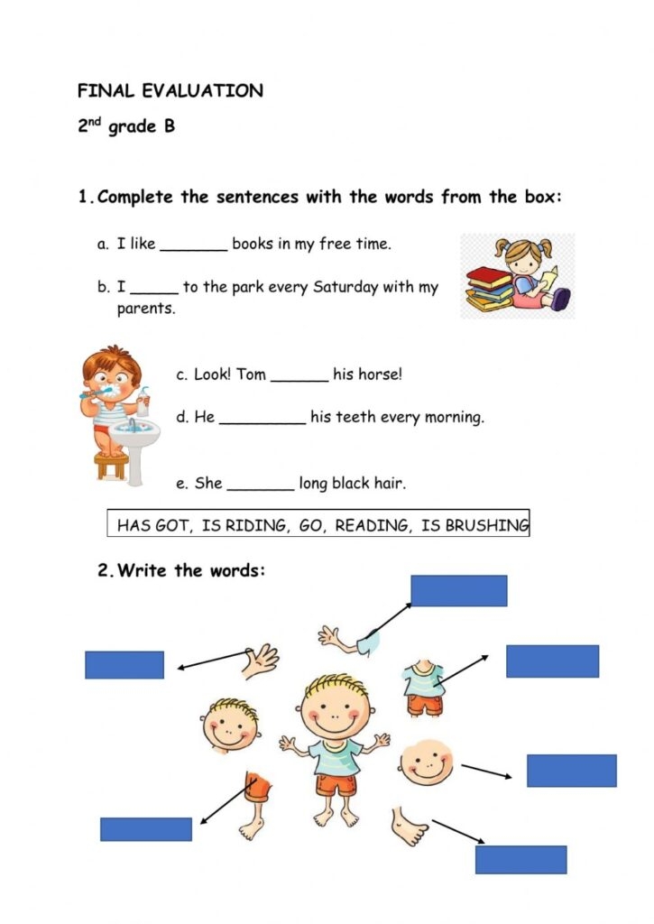 2nd Grade Assessment Test Printable Free Free Printable Templates