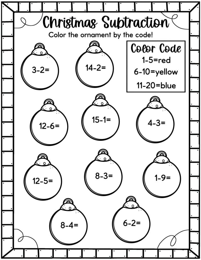 2nd Grade Christmas Math Worksheets Free Printable Math Worksheets 