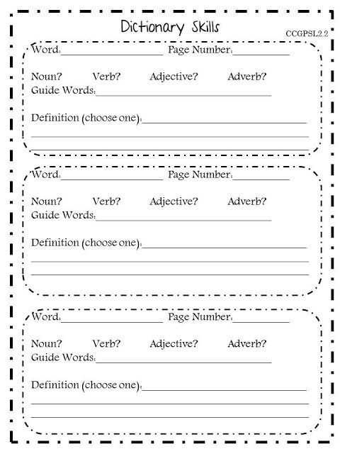 2nd Grade Dictionary Skills Worksheets Worksheets Master