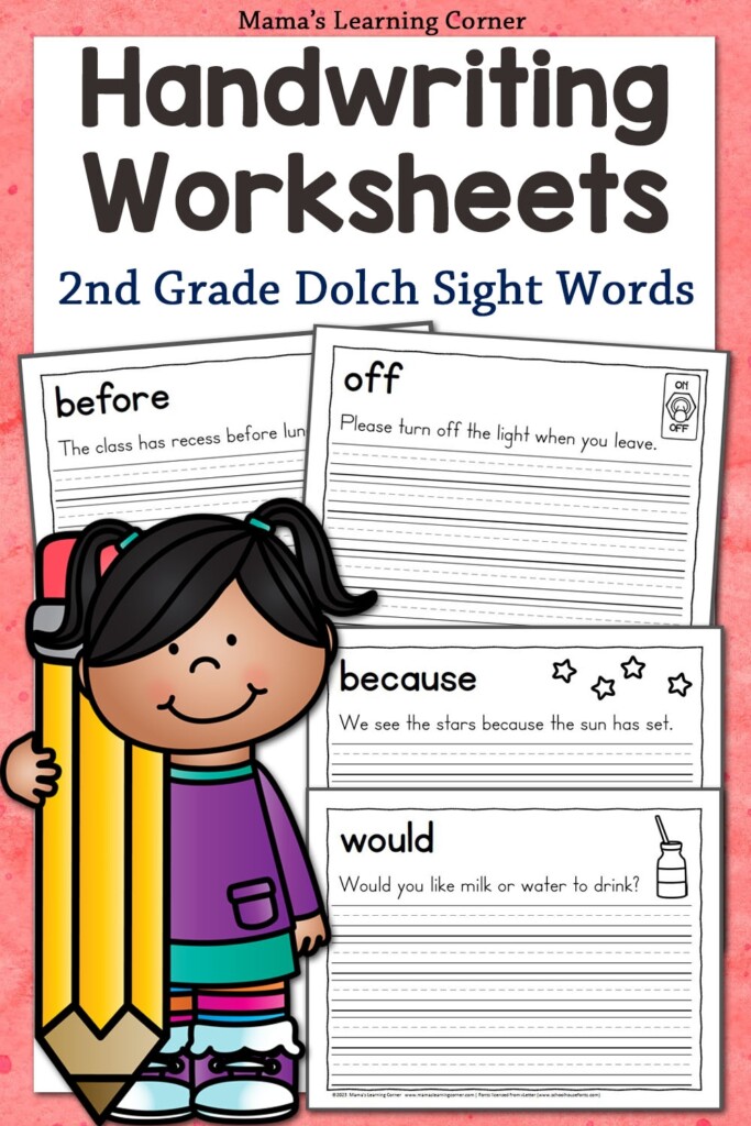 2nd Grade Dolch Sight Words Grhilo