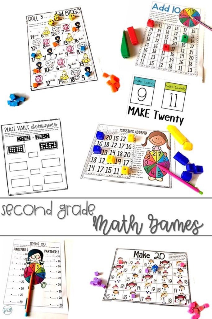 2Nd Grade Math Games Printable