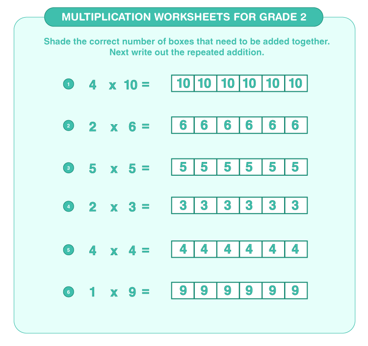 2nd Grade Multiplication Worksheets Math Monks Worksheets Library