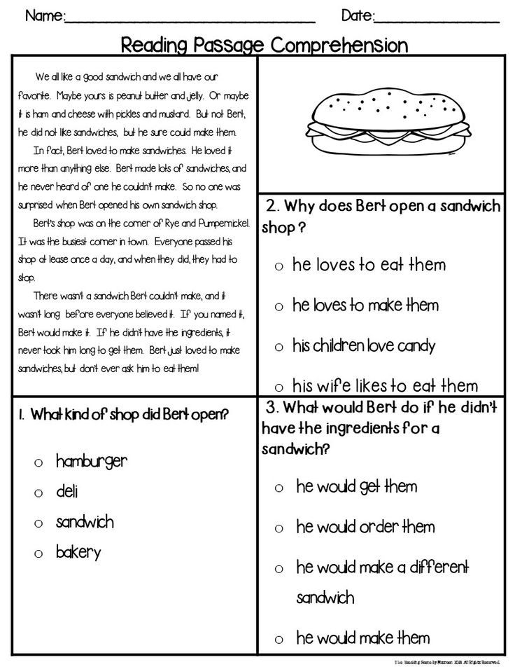 3Rd Grade Reading Writing Assessment Test Printable Paper Based