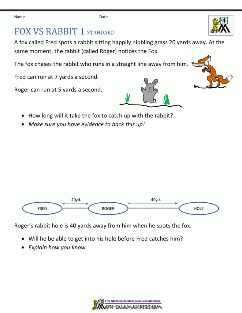 4th Grade Math Problems
