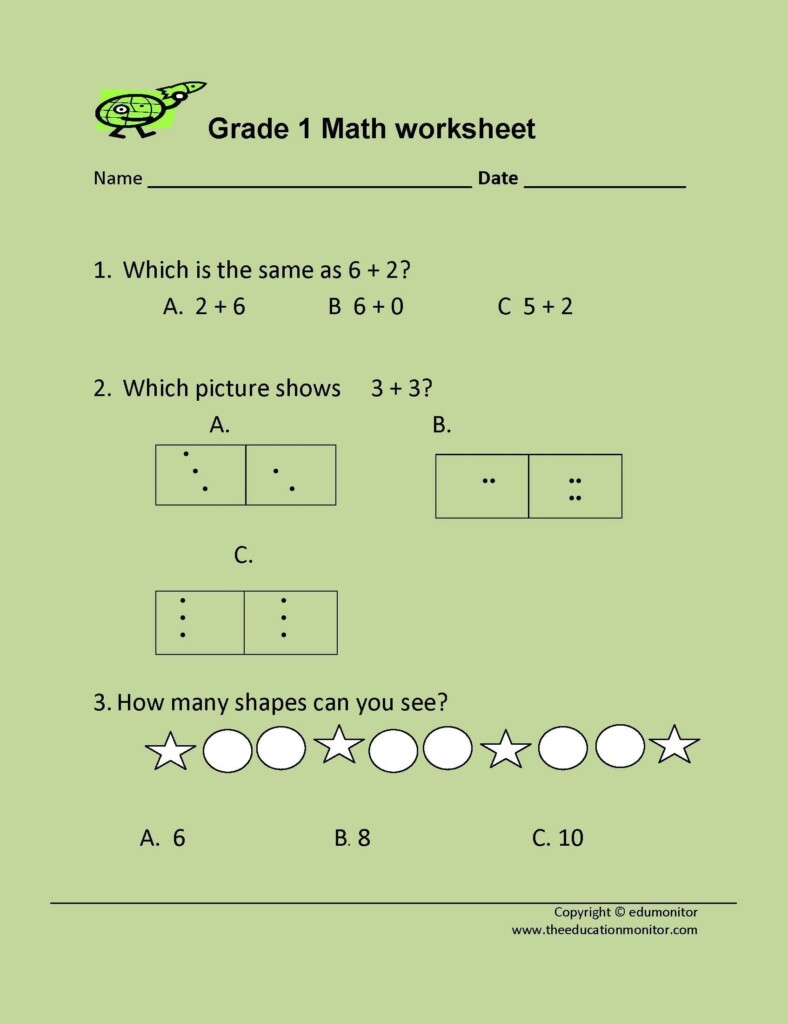 57 1st Grade Math Chart Worksheets 10 Printable PDF Template
