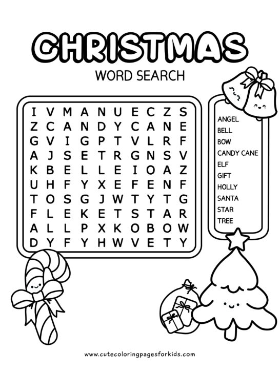 5th Grade Christmas Word Search Free Printable Word Search Maker