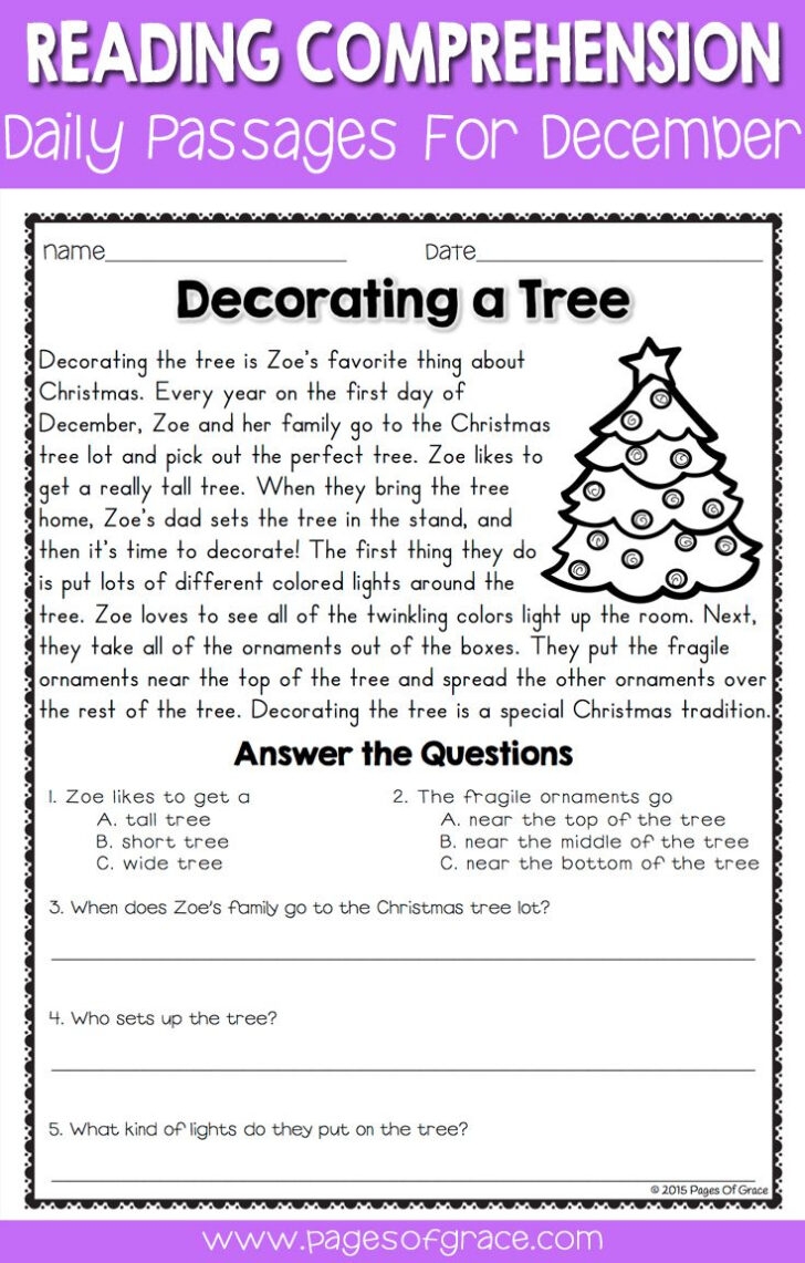 5th Grade Reading Worksheets Free Printable Reading Comprehension