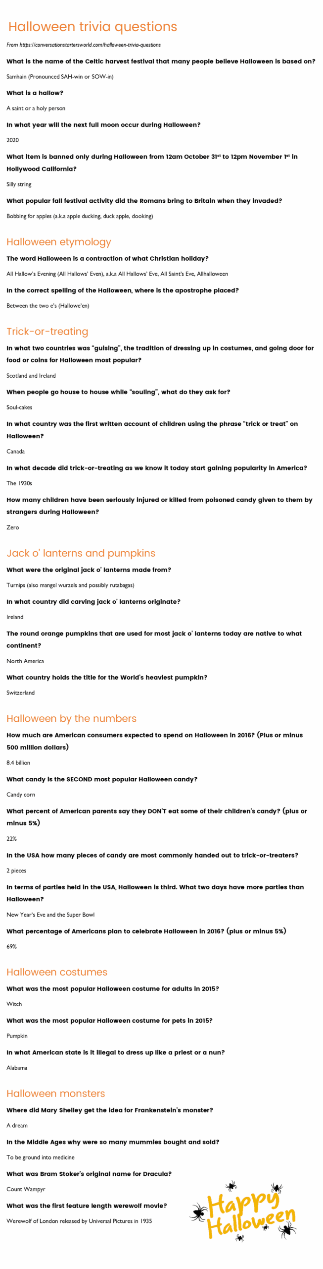 5Th Grade Trivia Questions And Answers Printable Prntbl Free
