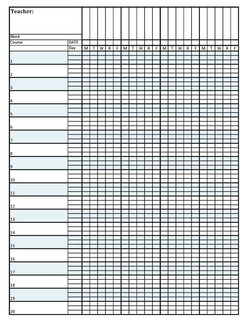 7 Best Images Of Printable Gradebook PDF Printable Grade Book Paper 