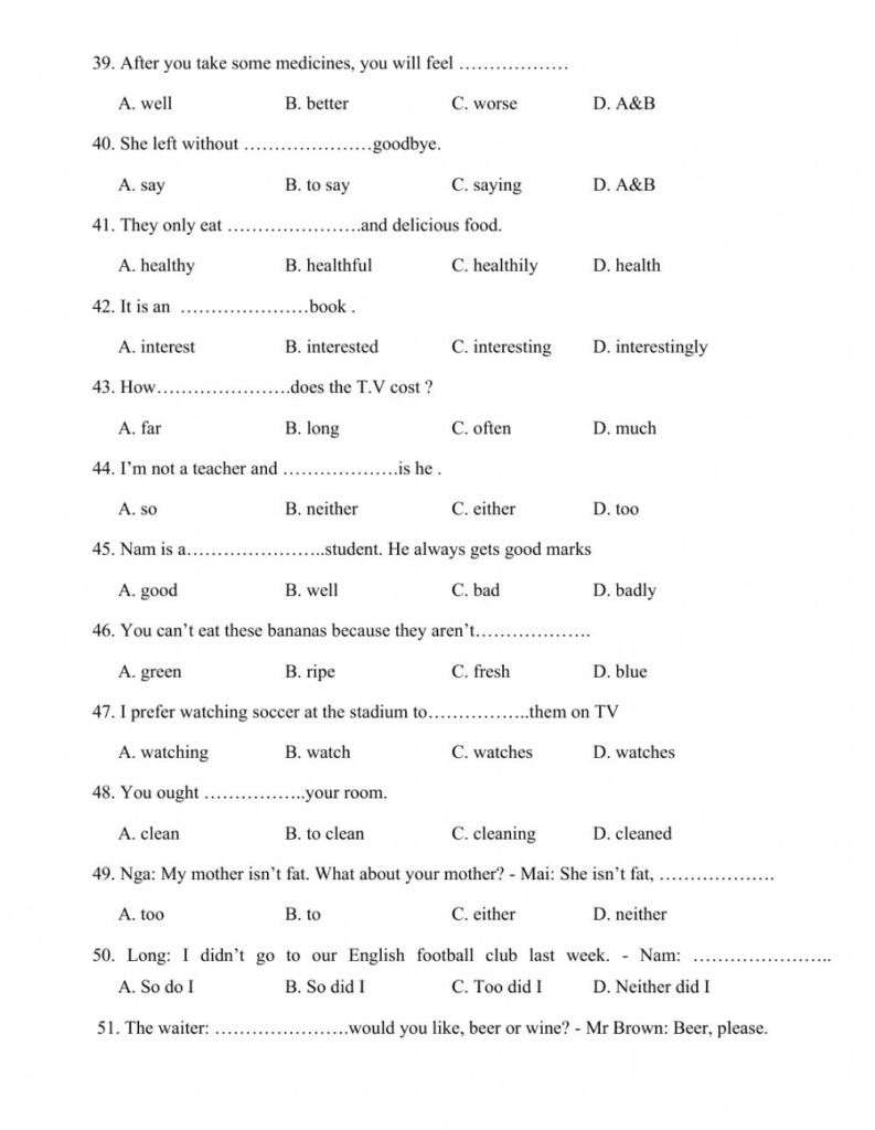 7th Grade Language Arts Printable Worksheets Printable Worksheets