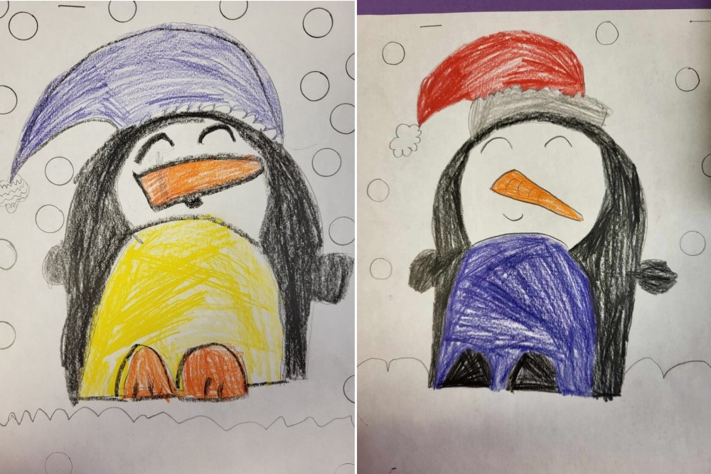 Art Gallery 2022 23 1st Grade Saint Celestine School