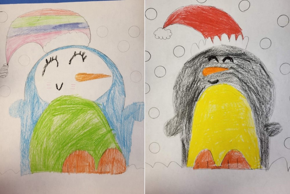 Art Gallery 2022 23 1st Grade Saint Celestine School