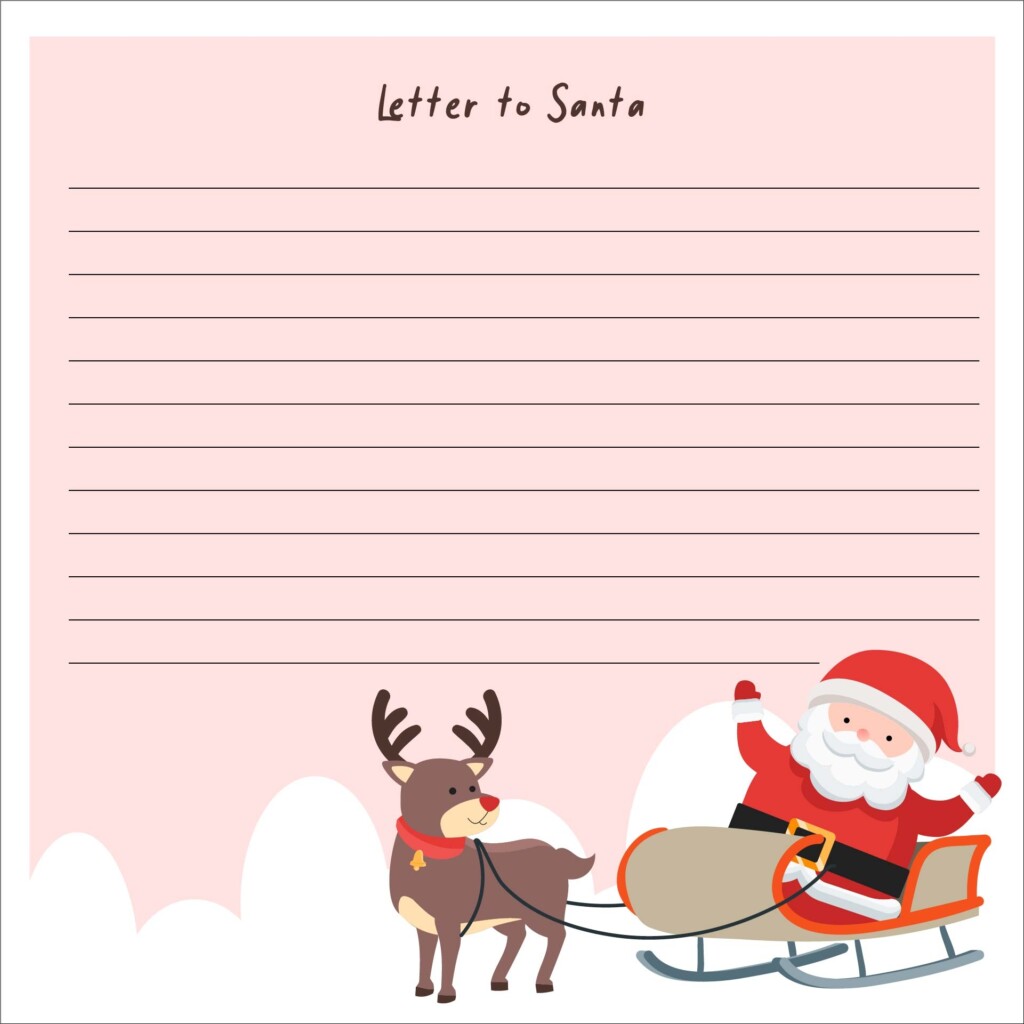 Christmas Letter Templates Free Printable PARAHYENA