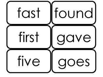 Dolch Second Grade Sight Word Flash Cards In A PDF File 2nd Grade 
