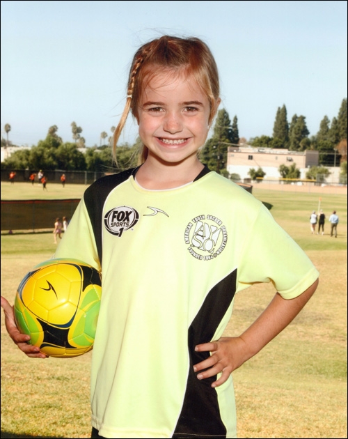 Elizabeth 1st grade soccer individual Richard Geib