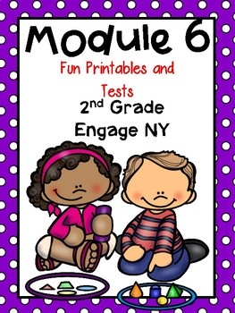 Engage NY Math 2nd Grade Module 6 Fun Supplemental Printables