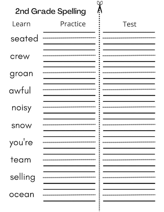 Engaging 5th Grade Spelling Worksheets For Effective Learning
