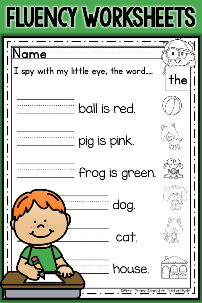 Fill In The Blank Worksheets Printable PDF Template