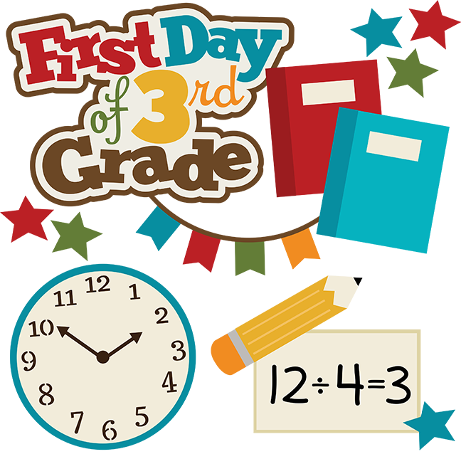 First Day Of 3Rd Grade Printable