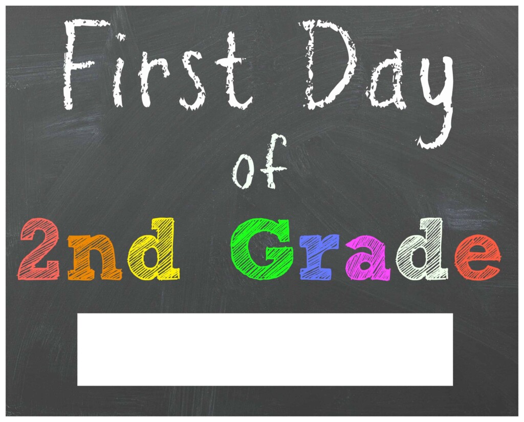 First Day Of Second Grade Printable Printable Word Searches