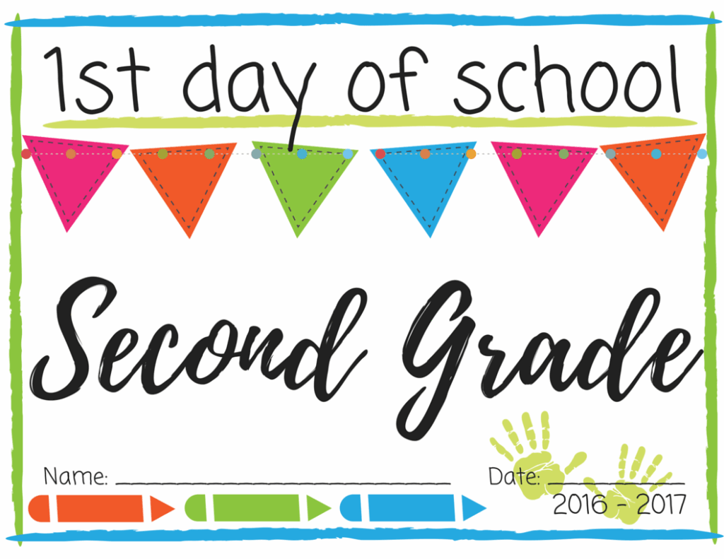 First Day Of Second Grade Printable Printable Word Searches