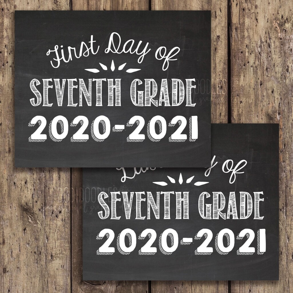 First Day Of Seventh Grade 2023 2024 Last Day Of Seventh Grade 2023 