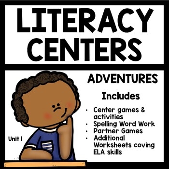 First Grade Literacy Centers Unit 1 By Teaching Superkids TpT