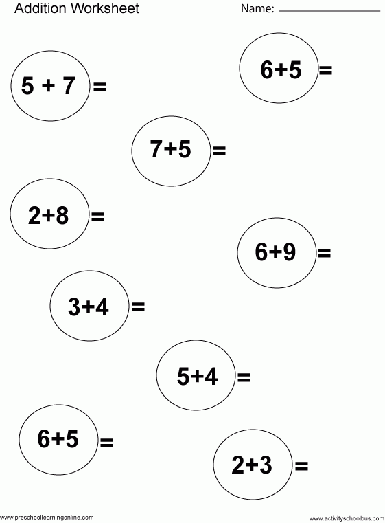 First Grade Math Worksheets First Grade Math Printables Worksheets 