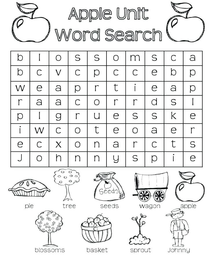 First Grade Word Search Printable Sheets Word Search Maker