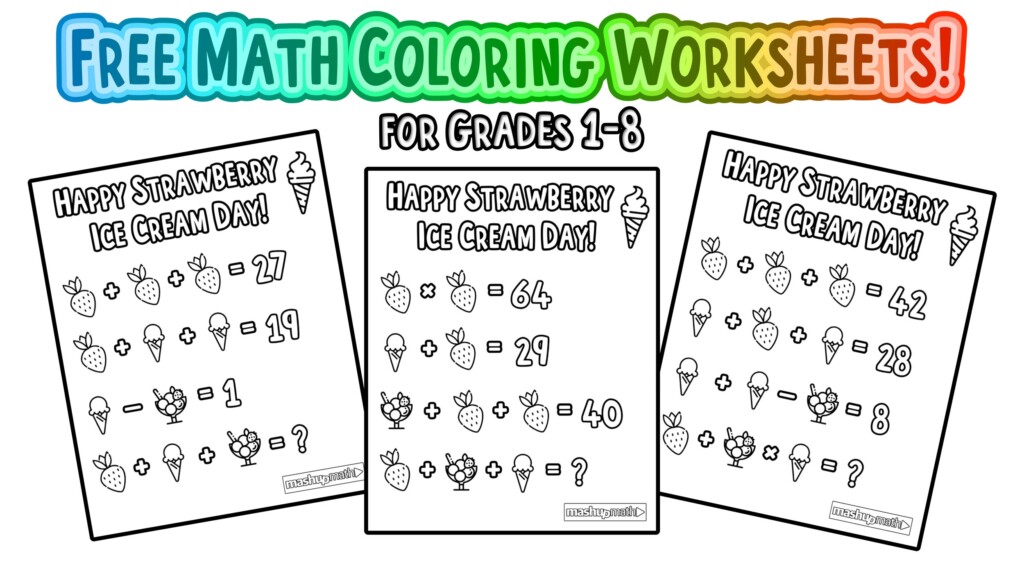 Free 1st Grade Math Coloring Worksheet Download Free 1st Grade Math 