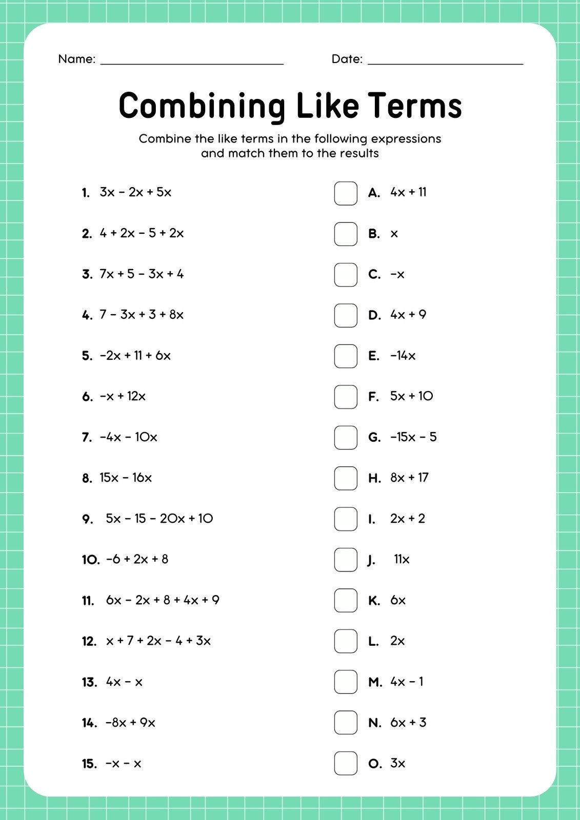 Free Grade 8 Math Worksheet Printable Download Free Grade 8 Math