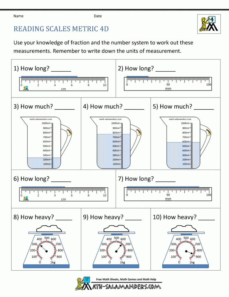 Free Printable 4th Grade Worksheets Printable Worksheets