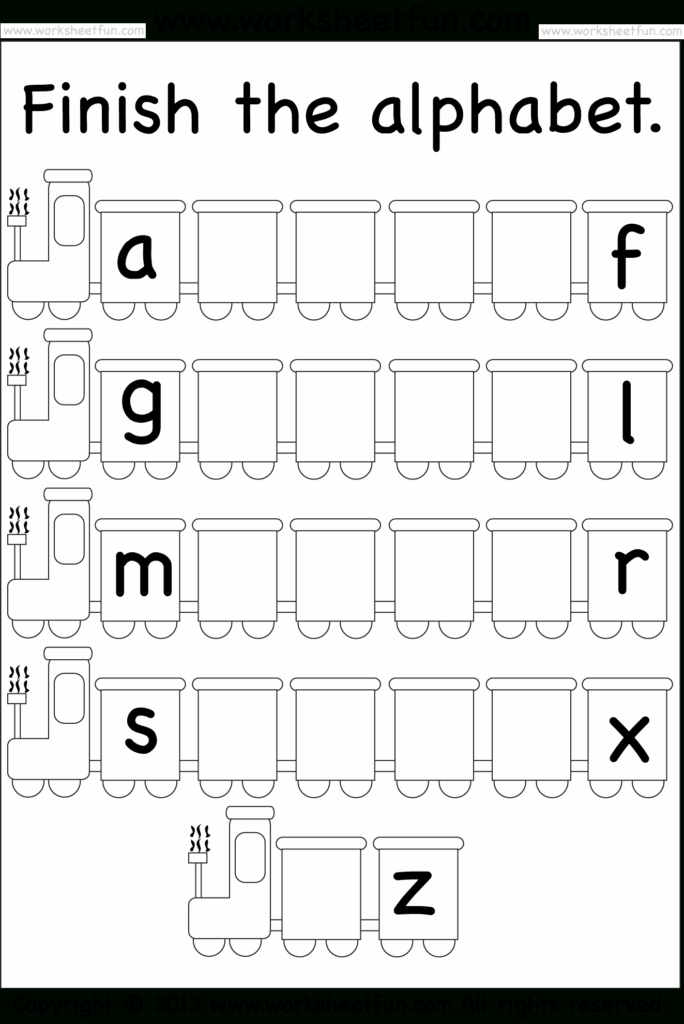 Free Printable Alphabet Worksheets For Grade 1 Fanny Printable