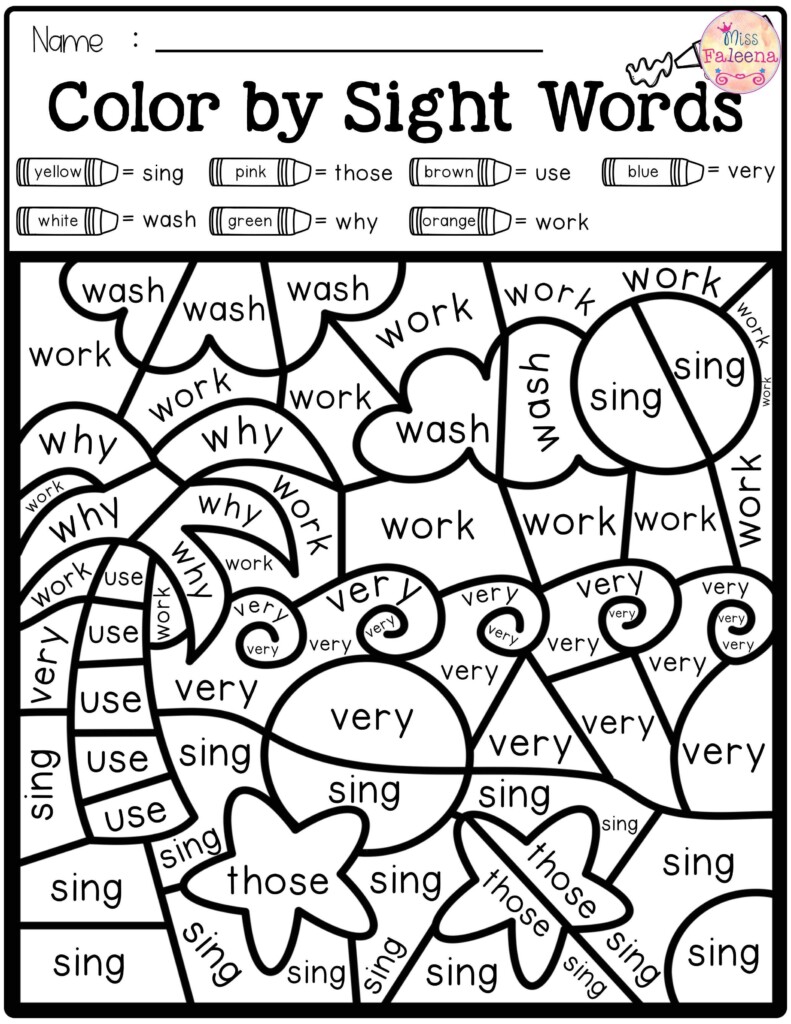 Free Printable Books For 2Nd Grade Printable Sight Words List