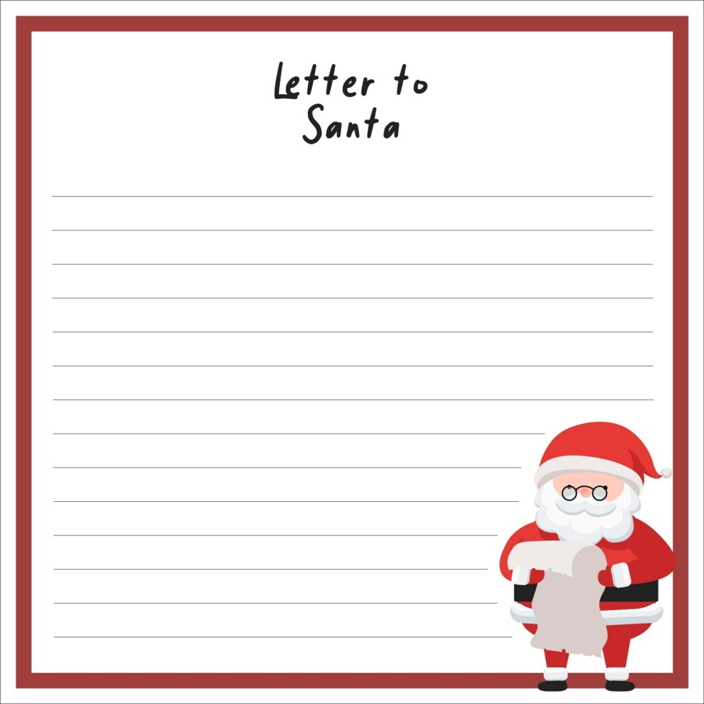 Free Printable Christmas Letter Templates