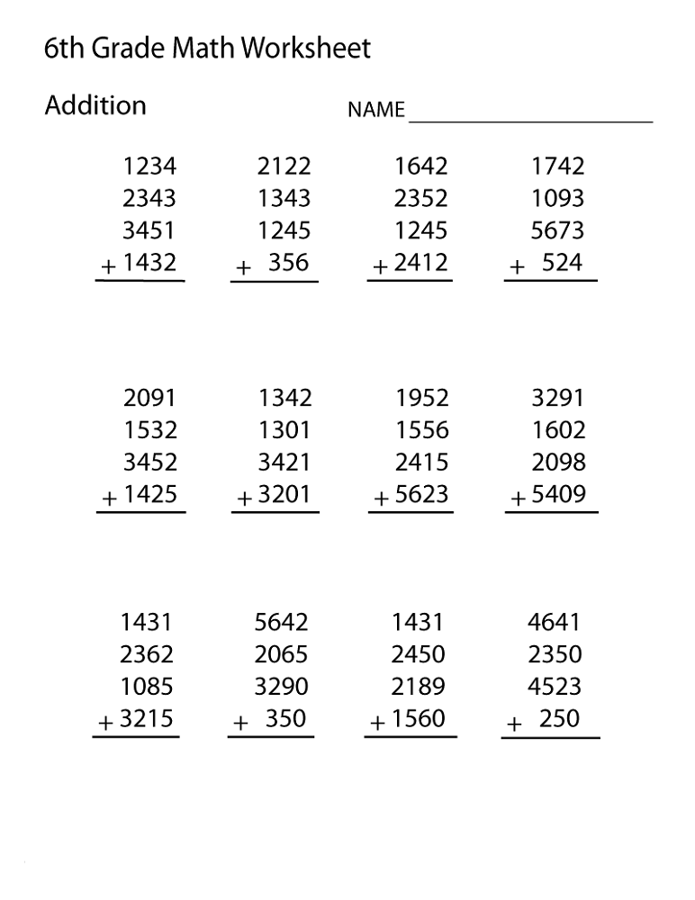 Free Printable Christmas Math Worksheets For 6th Grade Printable