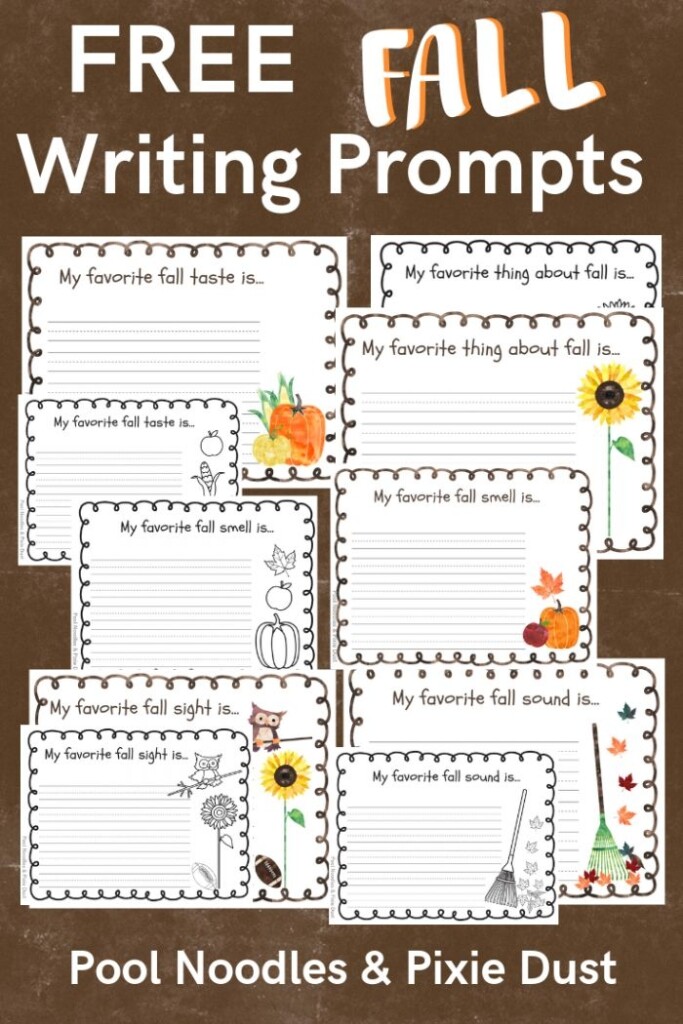 Free Printable Fall Writing Prompts For Kids Money Saving Mom 